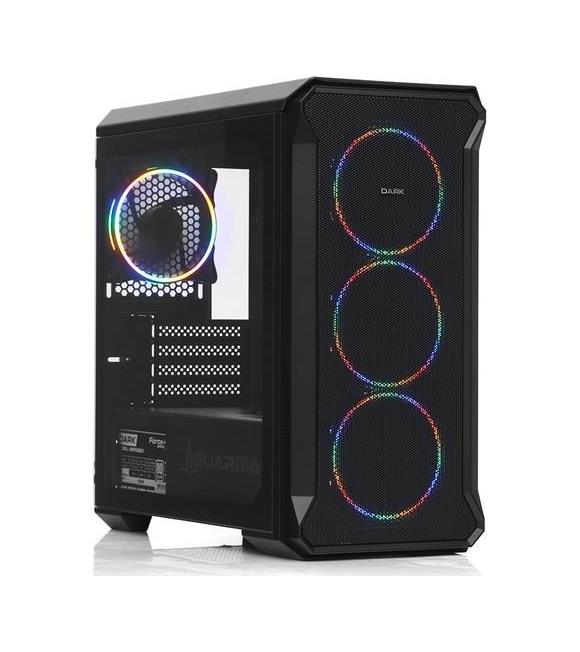 Dark Guardian Mini 700W 80+ 4x12cm Fixed RGB LED Fanlı, Full Cam Yan ve Mesh Ön Panel