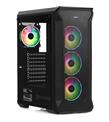 Dark GUARDIAN PRO 4x12cm Adreslenebilir RGB Fan USB3.0 T-Glass ATX Oyuncu Kasası