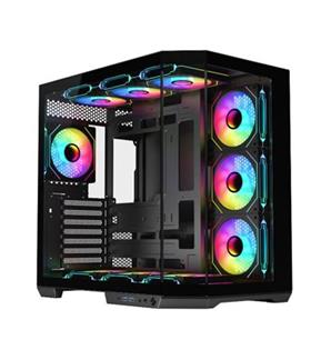 Dark GUARDIAN PRO 4x12cm ARGB Led Fanlı USB3.0 Tempered Glass ATX Panoramik Akvaryum Oyuncu Kasası