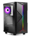 Dark X-FORCE 400W 80+, 3x Fan, ARGB LED Şeritli USB3.0 Full Akrilik Kasa