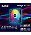 Dark DKCF1200A Easylink Siyah Addressable RGB 1X12cm Fan siyah