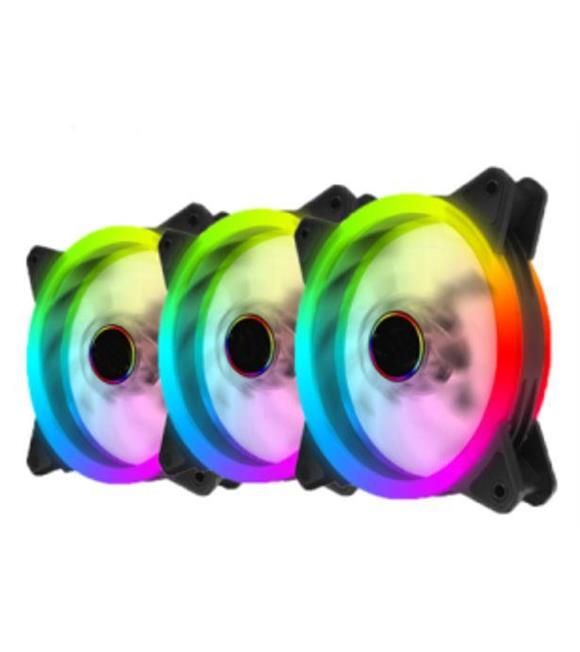 Dark DKCF1200A Easylink Siyah Addressable RGB 1X12cm Fan siyah
