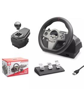 Nodar Nd757 Direksiyon Seti Siyah 270° Ps4-Ps3-Pc-Xbox One-N-Sw-Xbox Series-S P4 Slim P4 Pro Siyah