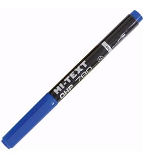 Hi-Text Asetat Kalemi Permanent S Seri Mavi 780