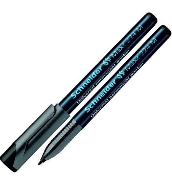 Schneider Asetat Kalemi Permanent M Seri 1.0 MM Siyah 224