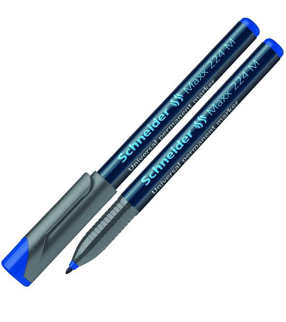 Schneider Asetat Kalemi Permanent M Seri 1 MM Mavi 224