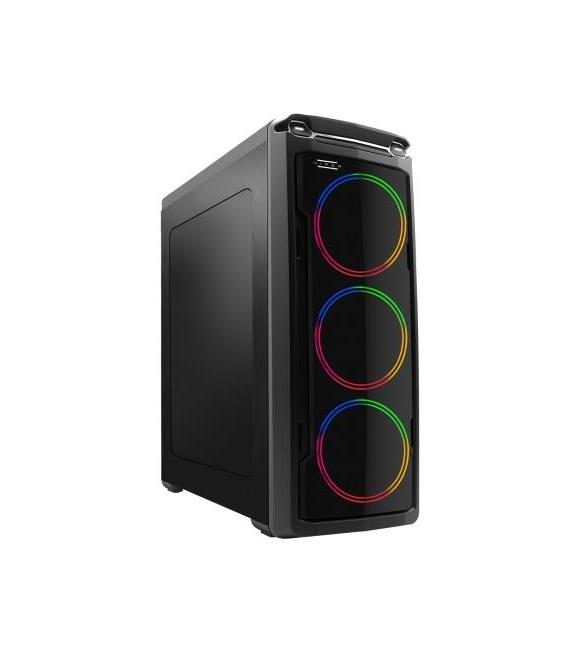 Hiper Harmony Rainbow Gaming Mid Atx Kasa 500W 12Cm Psu 3 Adet Dahili RGB Led Fan