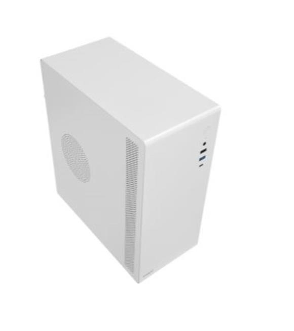Everest K250 PEAK 250W MICRO PSU Beyaz USB3.0+USB2.0+TYPE-C+HD AUDIO Kompakt Mid-T PC Kasası