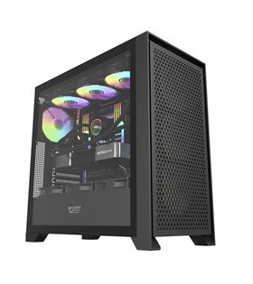 darkFlash DRX90 MESH 650W 80+ Power Supply 4-12cm ARGB Fan Siyah Kasa Bilgisayar