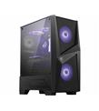 Msi Mag Forge 100M Temperli Cam RGB ATX Gaming Bilgisayar Kasası PSU Yok