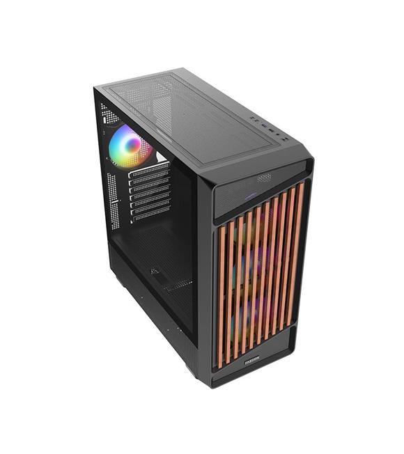 FAZEON F19 750W 80PLUS BRONZE 4x120mm ARGB Fanlı ATX Siyah Bilgisayar Kasası