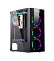 Performax Trinity Siyah Pencereli RGB Kumandalı Atx Gaming Oyuncu Kasası