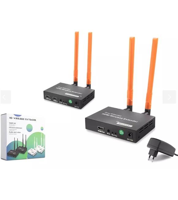Hadron HDX1384 300mt Hdmi Wireless Kvm Extender Loop-Out Kablosuz 1080P (Audio and Video)