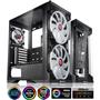Raijintek SILENOS PRO 3 Adet Adreslenebilir ARGB LED Fanlı, Çift Taraflı Tempered Glass ATX Kasa