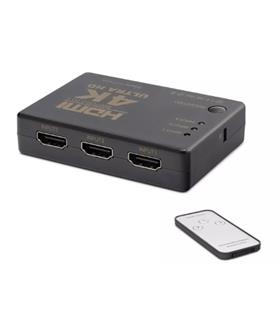 Hadron Hdx1308 3 port Hdmi Switch 3Giriş 1Çıkış 4K Kumandalı