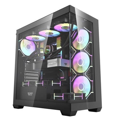 darkFlash DS900-B 650W 80+ Power Supply 4-12cm ARGB Fan Siyah Kasa Kategorilere Göre İndirimler Ve Fırsat Ürünleri