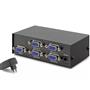 Hadron Hdx1278 4 Port Vga Splitter 200Mhz 1-In 4-Out Siyah