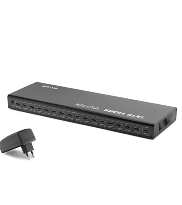 Hadron Hdx1293 16 port Hdmi Splitter 1.4V 1080P 3D 1-In 16-Out Siyah