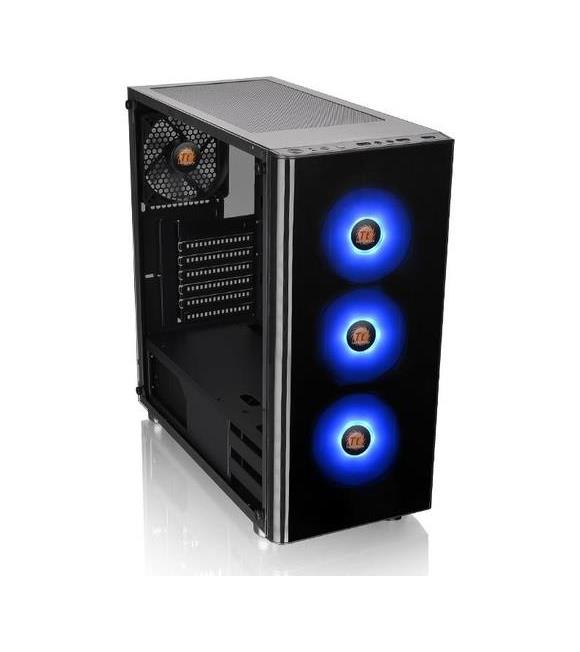 Thermaltake V200TG RGB 3 Fanlı Siyah MidTower Oyuncu Kasası (PSU Yok) (CA-1K8-00M1WN-01)