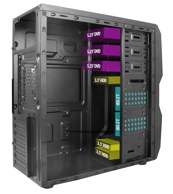 Vento TA-K61 400W FSP Power Supply PC Kasası_1