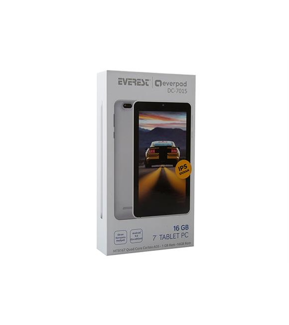 Everest EVERPAD DC-7015 Beyaz Wifi + BT4.0 Çift Kamera 1024-600 IPS 1G+16GB  Go 7"Tablet Pc_5
