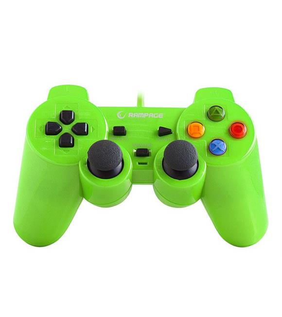 Snopy Rampage SG-R602 Ps3-Pc Yeşil USB 1.8m Joypad