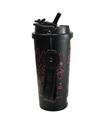 Shotay ST-8913 Çift Kullanım Pipetli/Rahat İçim Siyah 500ml Çelik Termos_2)