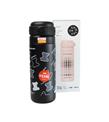 Shotay ST-8188 480ml Desenli Siyah Çelik Termos