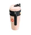 Shotay ST-8917 Çift Kullanım Pipetli/Rahat İçim Pembe 1000ml Çelik Matara_3)