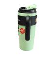 Shotay ST-8917 Çift Kullanım Pipetli/Rahat İçim Yeşil 1000ml Çelik Matara_3)