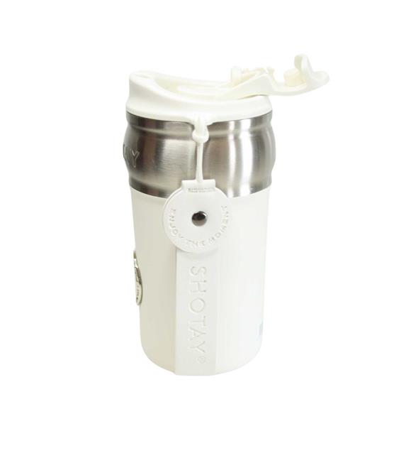 Shotay ST-8912 420ml Beyaz Çelik Termos