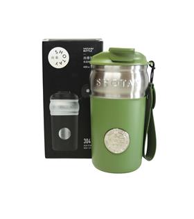Shotay ST-8912 420ml Yeşil Çelik Termos