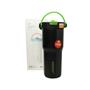 Shotay ST-8902 680ml Pipetli Siyah Çelik Matara