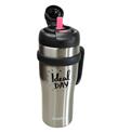Shotay ST-8919 Çift Kullanım Pipetli/Rahat İçim Gri 1000ml Çelik Termos_3)