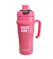 Shotay ST-8919 Çift Kullanım Pipetli/Rahat İçim Fuşya 1000ml Çelik Termos_1)