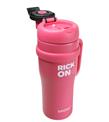 Shotay ST-8919 Çift Kullanım Pipetli/Rahat İçim Fuşya 1000ml Çelik Termos_2)