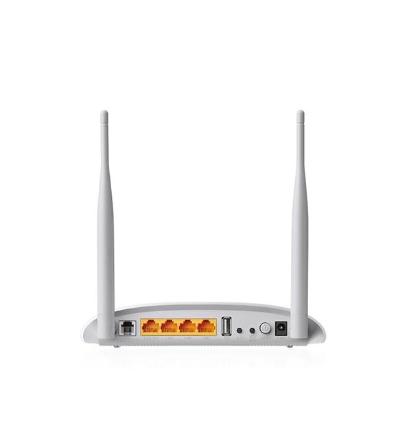 Tp-Link TD-W9970 300 Mbps 4 Port ADSL2+-VDSL-VPN Kablosuz Fiber Modem_1