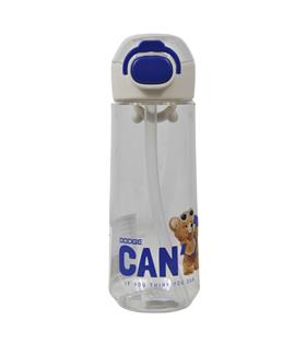 Dodge DL-24628 620ml Pipetli Beyaz Tritan Matara