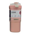 Dodge DB-23684 Çift Kullanım Pipetli/Rahat İçim Pembe 660ml Çelik Termos