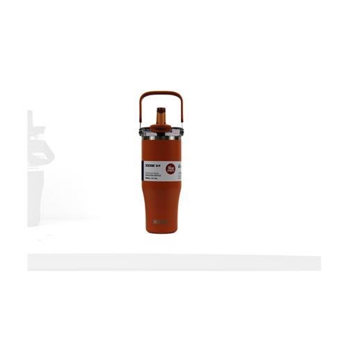 Dodge DB-24584 Çift Kullanım Pipetli/Rahat İçim Turuncu 1200ml Çelik Matara Okula Dönüş 2026 — Çanta, Defter, Kalem Ve Matara İndirimleri