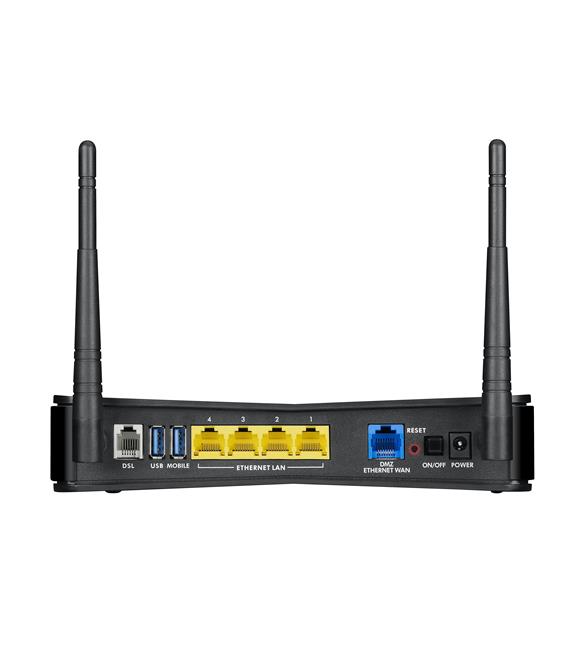 Zyxel SBG 3300N 300 Mbps 4 Port ADSL2+-VDLS Fiber Modem_1
