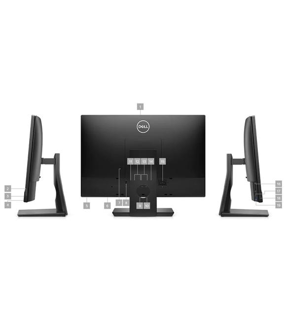 Dell A-OPTI-5270-AIO-04  i7-9700 8GB 512GB SSD 21.5" FreeDos  All In One Bilgisayar_1