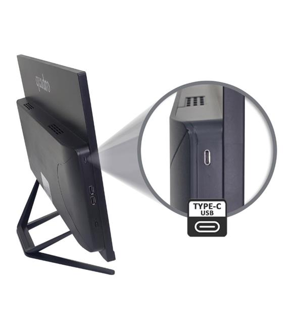 Quadro Stark H424D5 IPS Ci5 14400 8gb 512gb Type C-Usb 23.8" FreeDOS All İn One Bilgisayar Masaüstü Bilgisayarlar