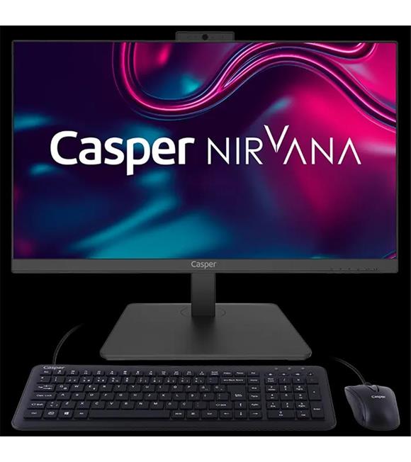 Casper Nirvana A90.1362-DD00A-V-S Siyah Intel Core i7 13620H 32GB RAM 250GB W11H Pivot All In One