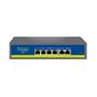 Nova NVC-HIF0420FBL-C 4 Port Poe+ 10-100 Mbps 2 Port 10-100 Mbps Uplink Switch 65W