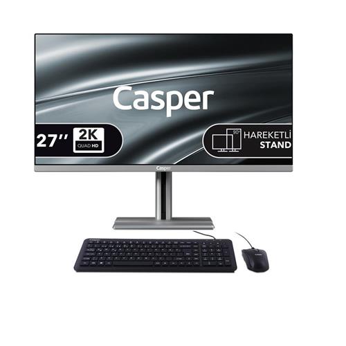 Casper Nirvana A97.1362-BE00X-V-G-K Gri i7 13620H 16GB 500GB NVME SSD 27" Pivot FreeDOS All In One Kategorilere Göre İndirimler Ve Fırsat Ürünleri