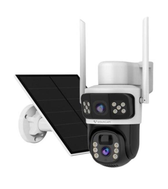 Novacom CB67D 2x3MP 4 mm Lens Vstarcam Wi-Fi Solar Kamera