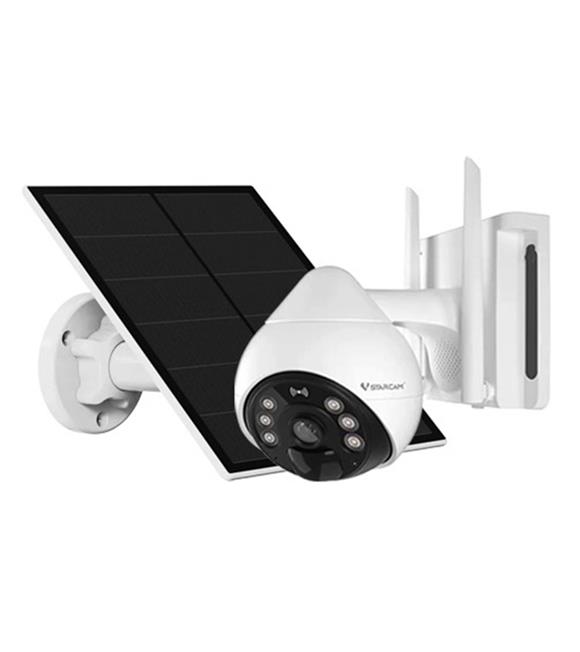 Novacom BG69D-TZ 4G 3MP 4mm Lens Vstarcam Sim Kartlı Solar Kamera