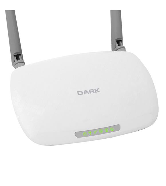 Dark RangeMAX DK-NT-WRT306 802.11n 300Mbit, 2 x 5dBi Antenli, 3x Ethernet, Router, Repeater_3