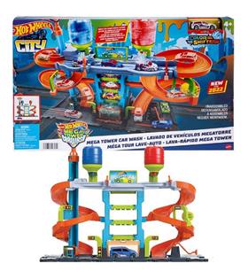 Hot Wheels Mega Araba Yıkama Kulesi (Kmp.)